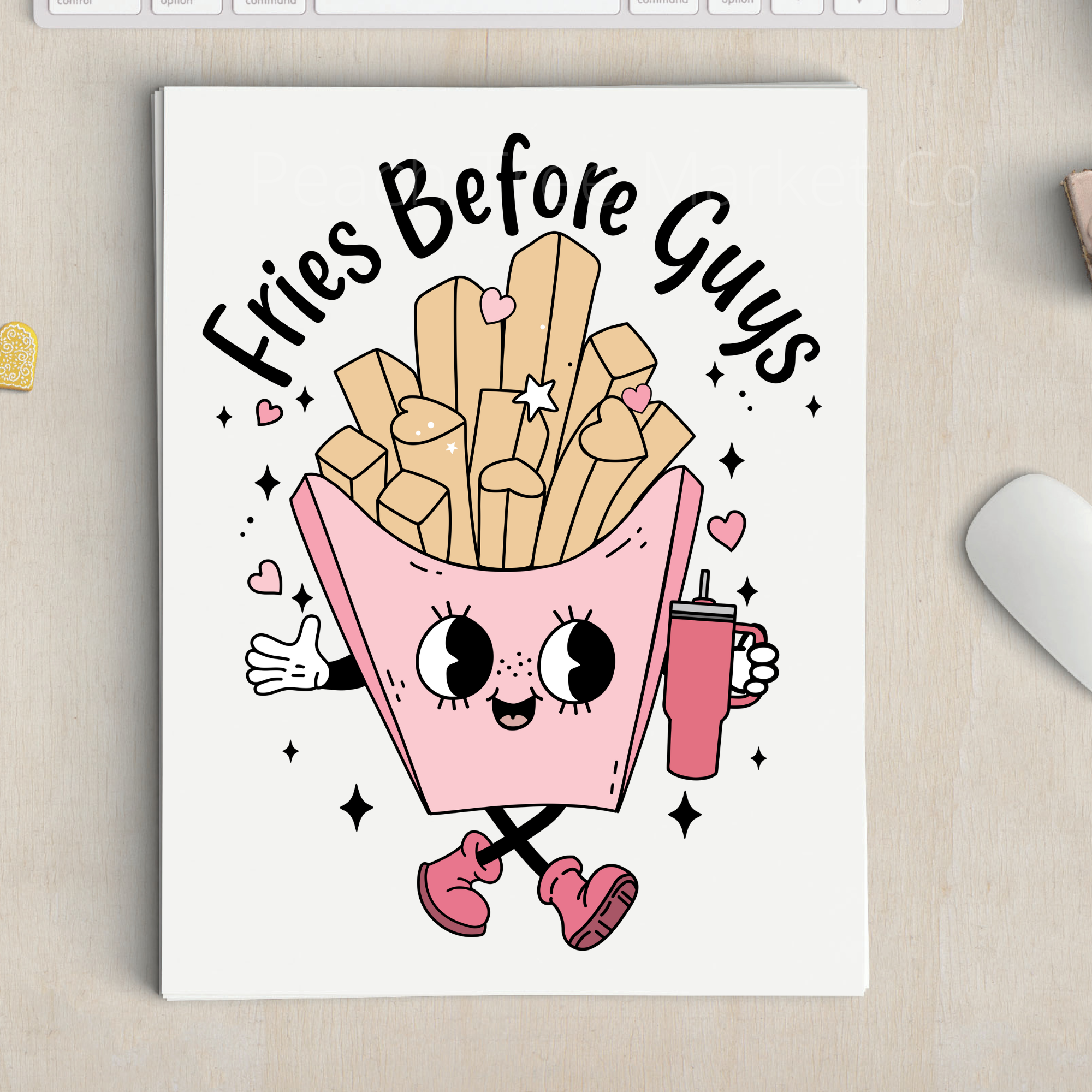 Cuter Than Cupid Sublimation and DTF Iron on Transfers