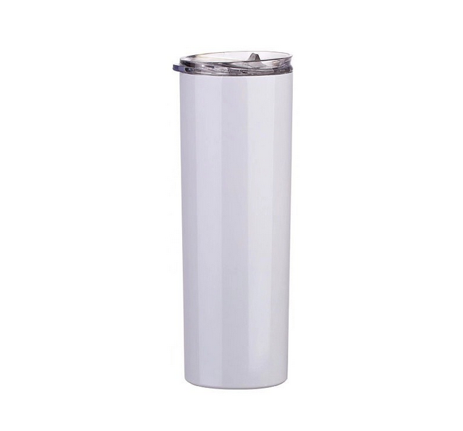 Wholesale 20 OZ Sublimation Blanks Skinny Tumbler Cups Sliver Stainless  Steel Straight Tumbler Manufacturer and Supplier