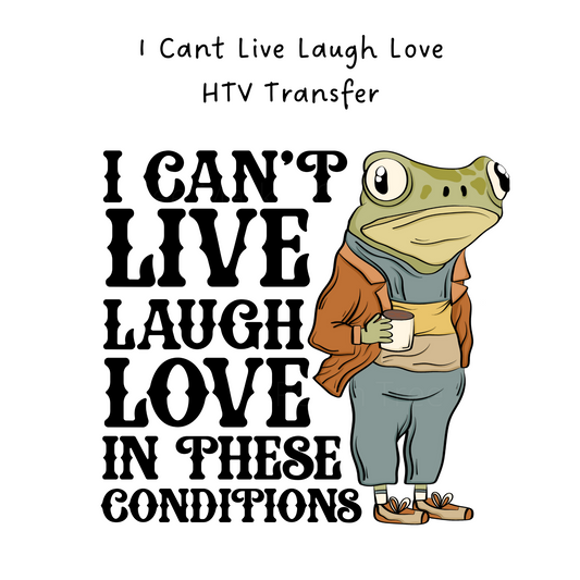 I Can't Live, Laugh Love HTV Transfer