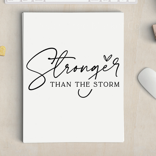 Stronger Than The Storm Sublimation Transfer