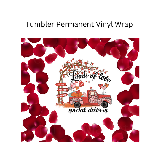 Loads Of Love Permanent Vinyl Wrap