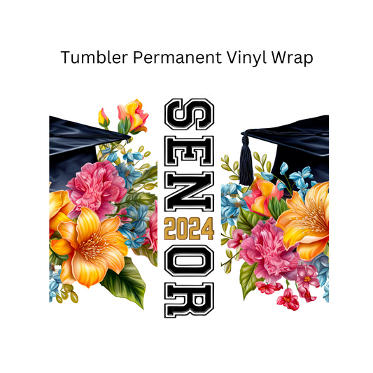 Senior 2024 Permanent Vinyl Wrap