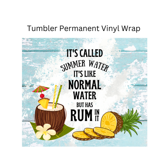 Rum Permanent Vinyl Wrap