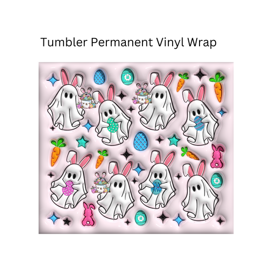 Easter Ghost Permanent Vinyl Wrap