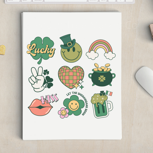 Lucky Doodles Sublimation Transfer