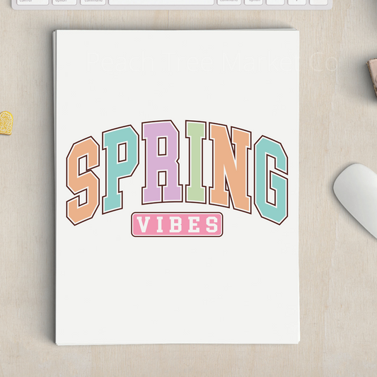Spring Vibes Sublimation Transfer