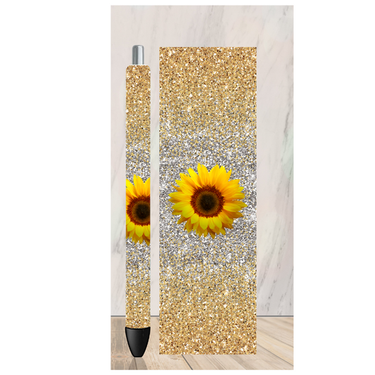 Sunflower 3 Pen Wrap