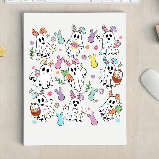 easter ghost Sublimation Transfer