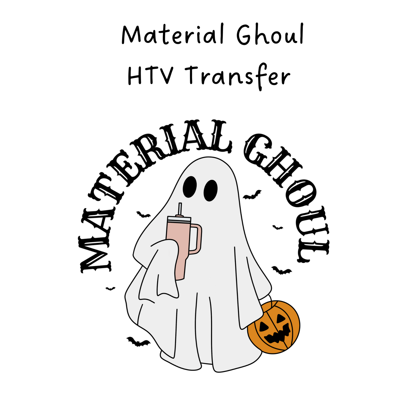Material ghoul HTV Transfer