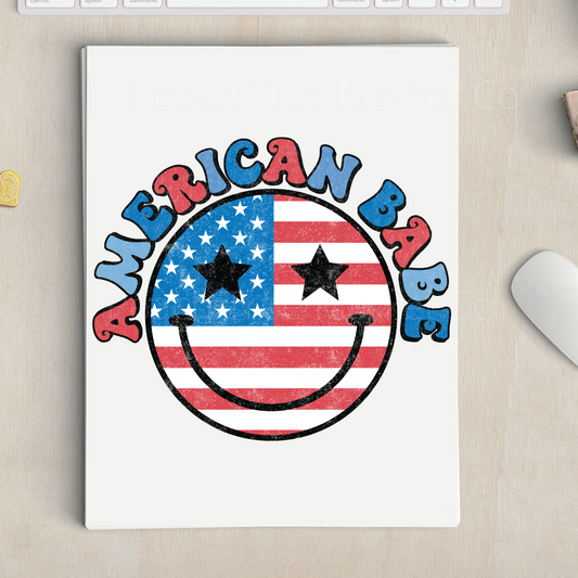 American Babe Sublimation Transfers