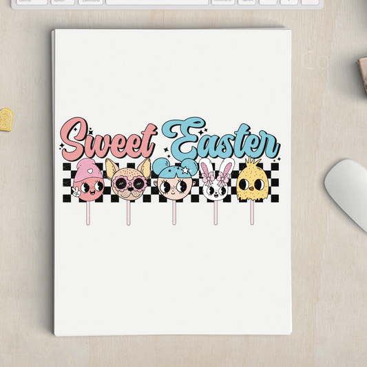 sweet easter Sublimation Transfer
