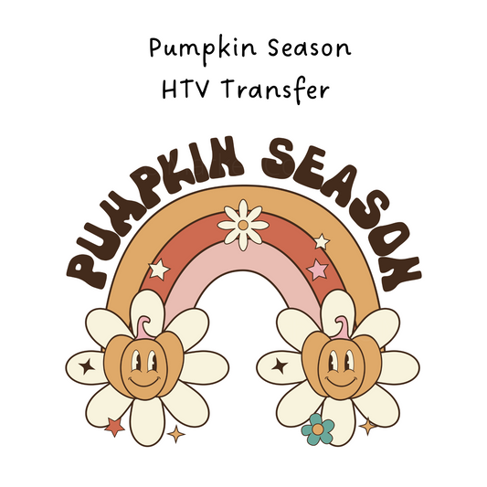 Pumpkin Season HTV Transfer