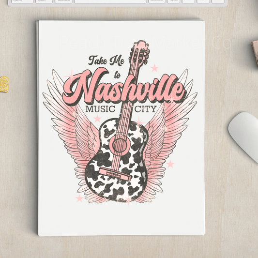 Nashville Music Sublimation Transfer