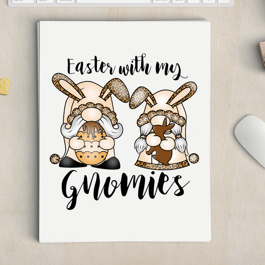 Easter With My Gnomies Sublimation Transfer