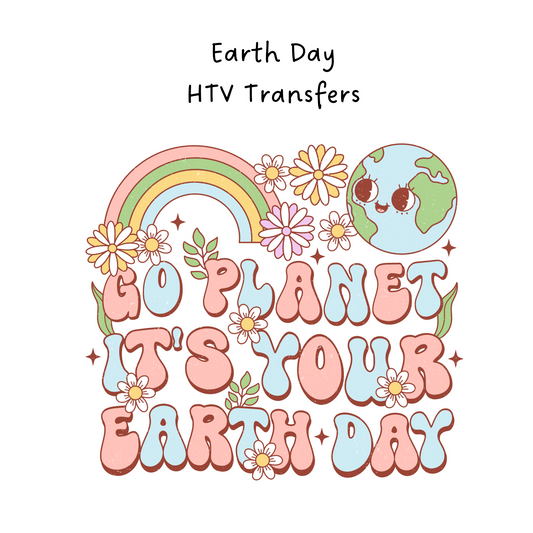 Earth Day HTV Transfer