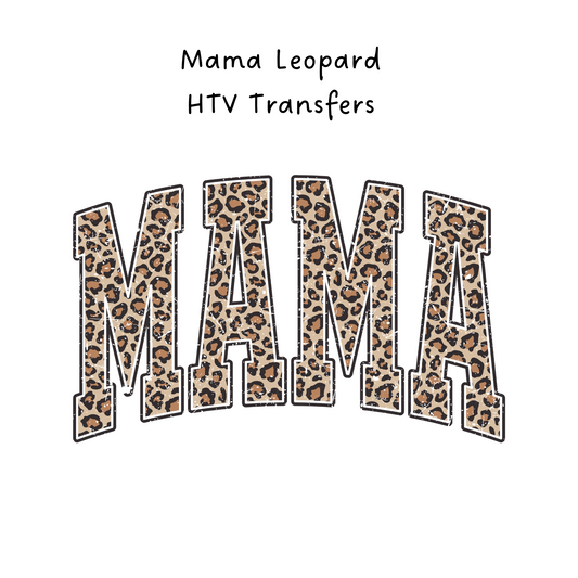 Mam Leopard HTV Transfer