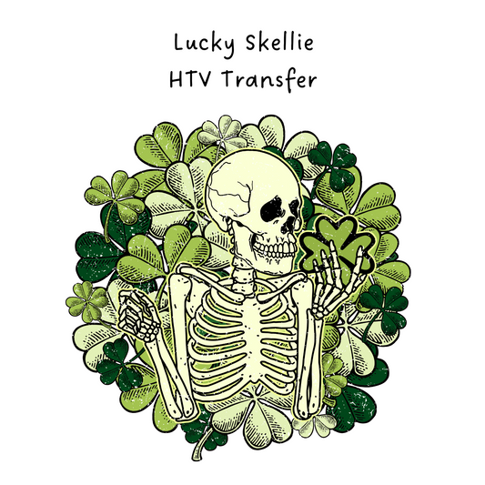 Lucky Skellie HTV Transfer