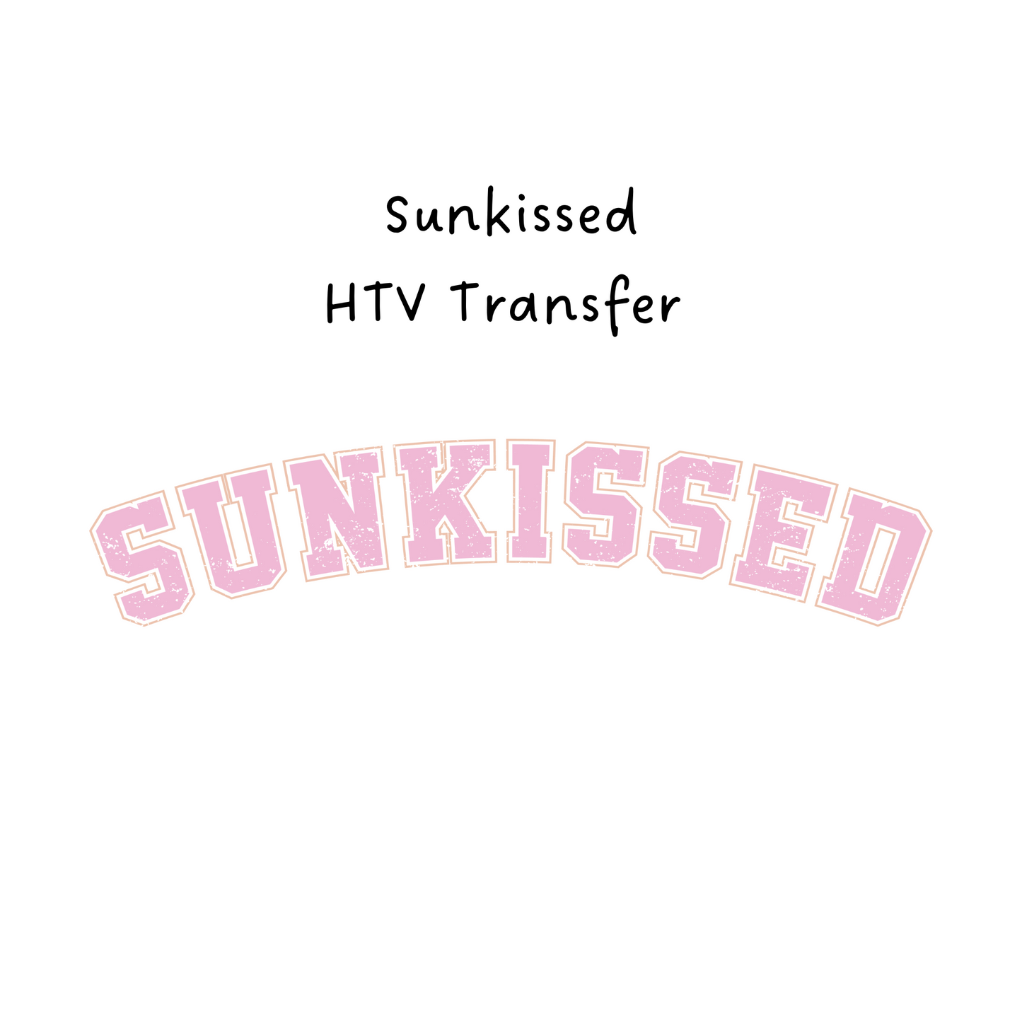 Sunkissed HTV Transfer