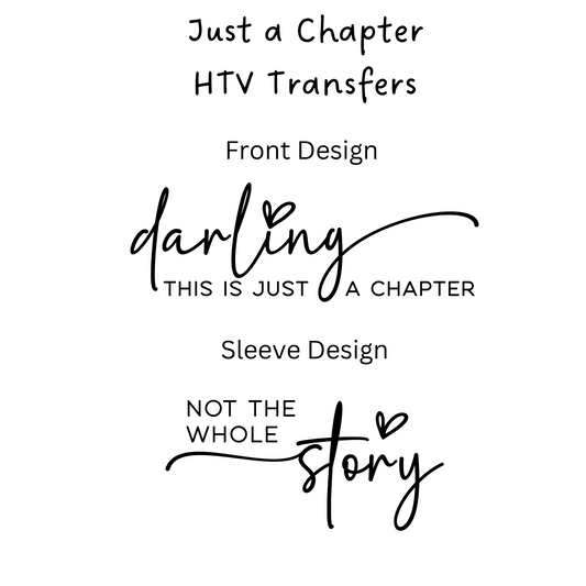 Just a Chapter HTV Transfer