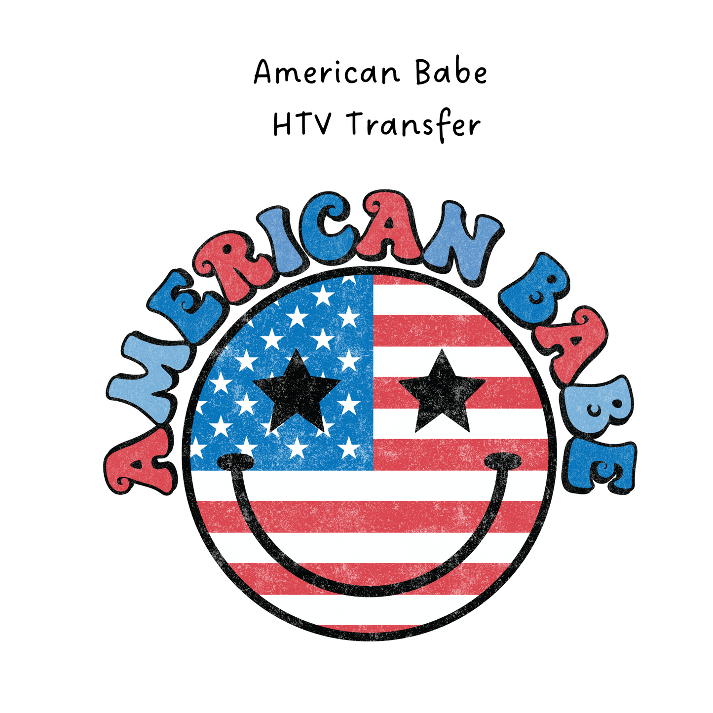 American Babe HTV Transfer
