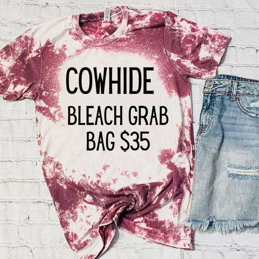 Cowhide Bleach Grab Bag