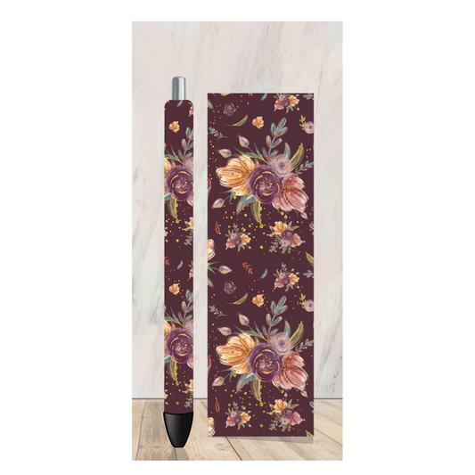 Floral Pen Wrap