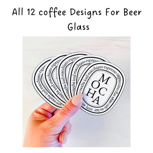 Coffee Bundle 16 Oz Libbey Beer Glass Wrap