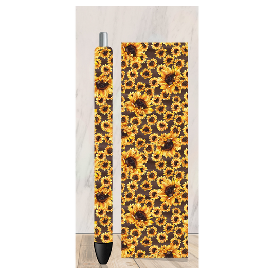 Sunflower Pen Wrap