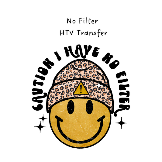 No Filter HTV Transfer