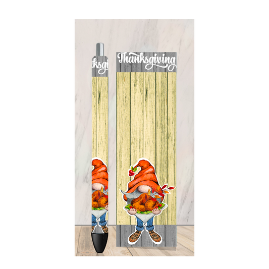 Happy Gnome Pen Wrap