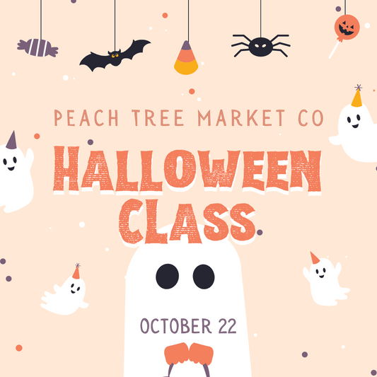 Peach Tree Market Co University October Halloween Class