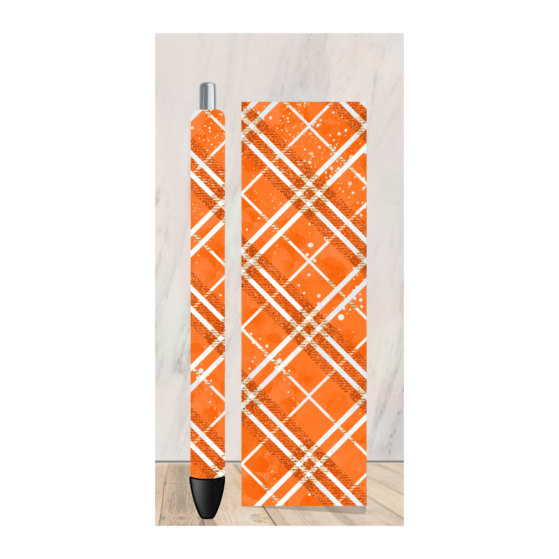Orange Fall Pen Wrap