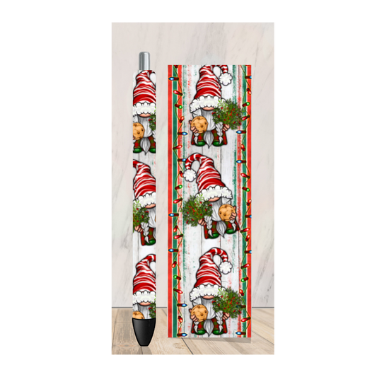 Christmas Gnome 1 Pen Wrap