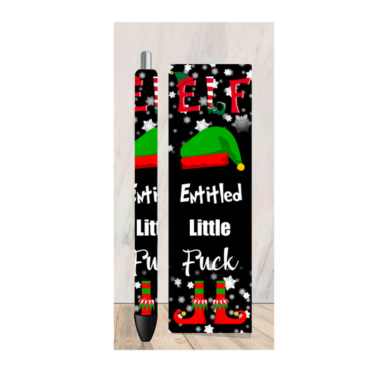 Entitled Elf Pen Wrap
