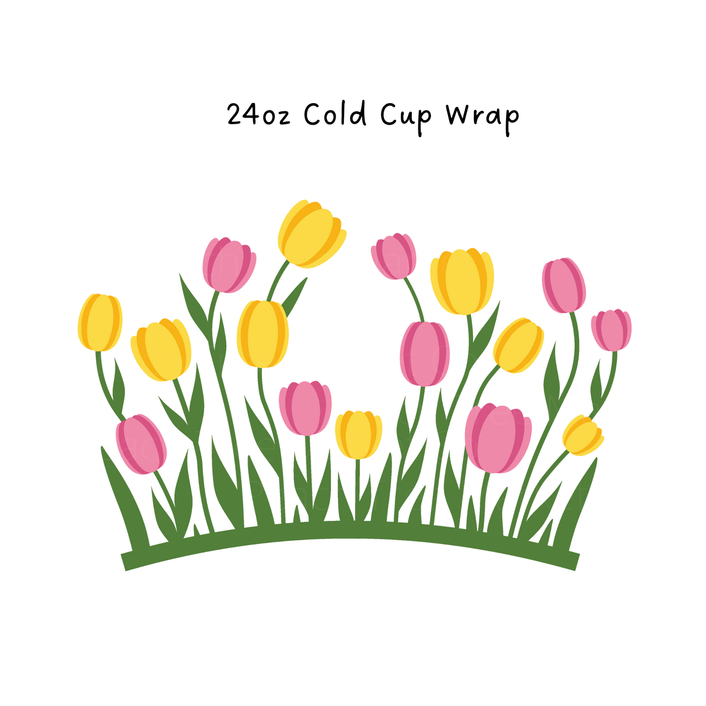 Tulip 24 OZ Cold Cup Wrap