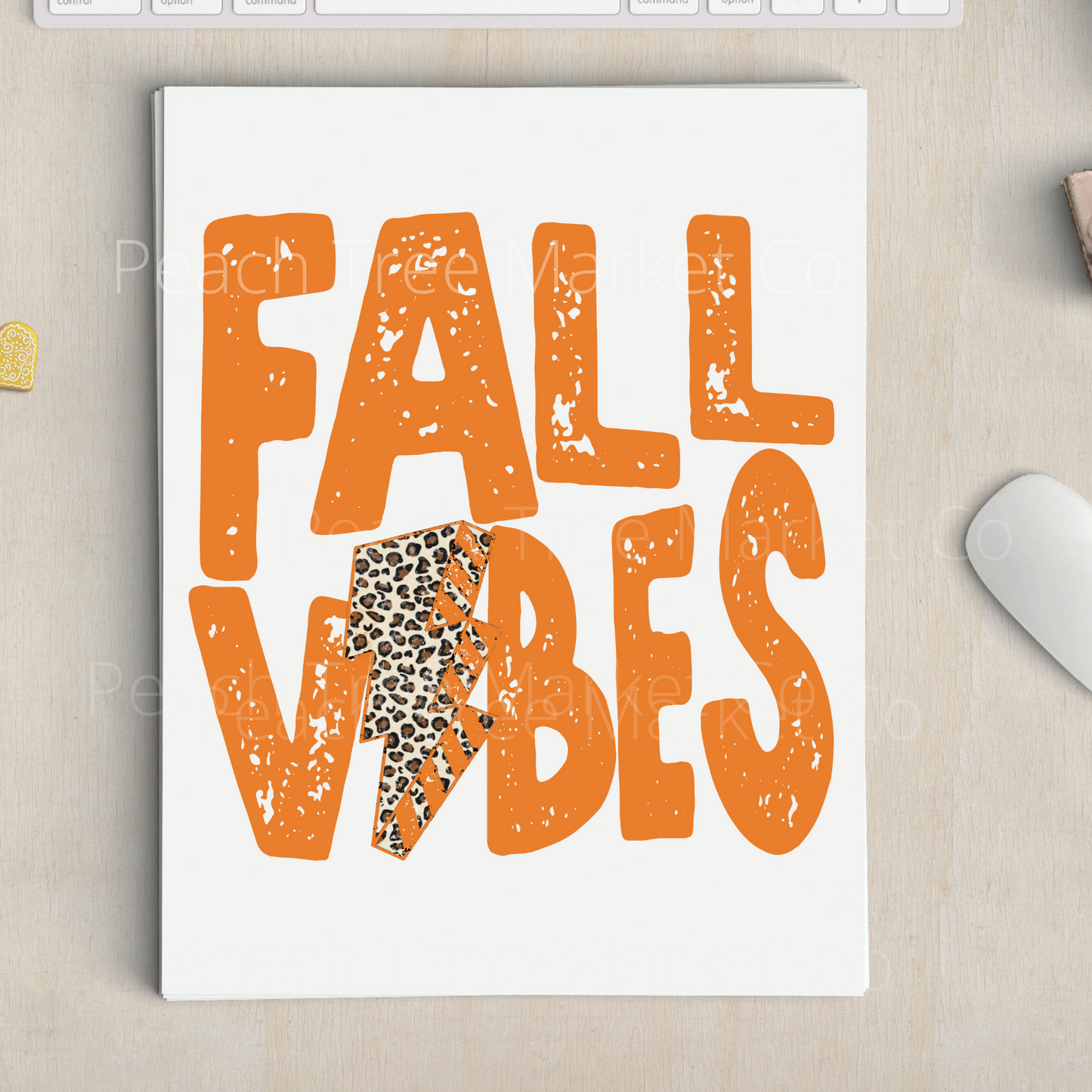 Fall Vibes Sublimation Transfer