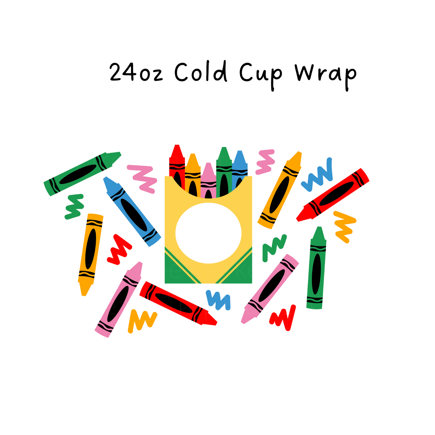 Teacher 24 OZ Cold Cup Wrap