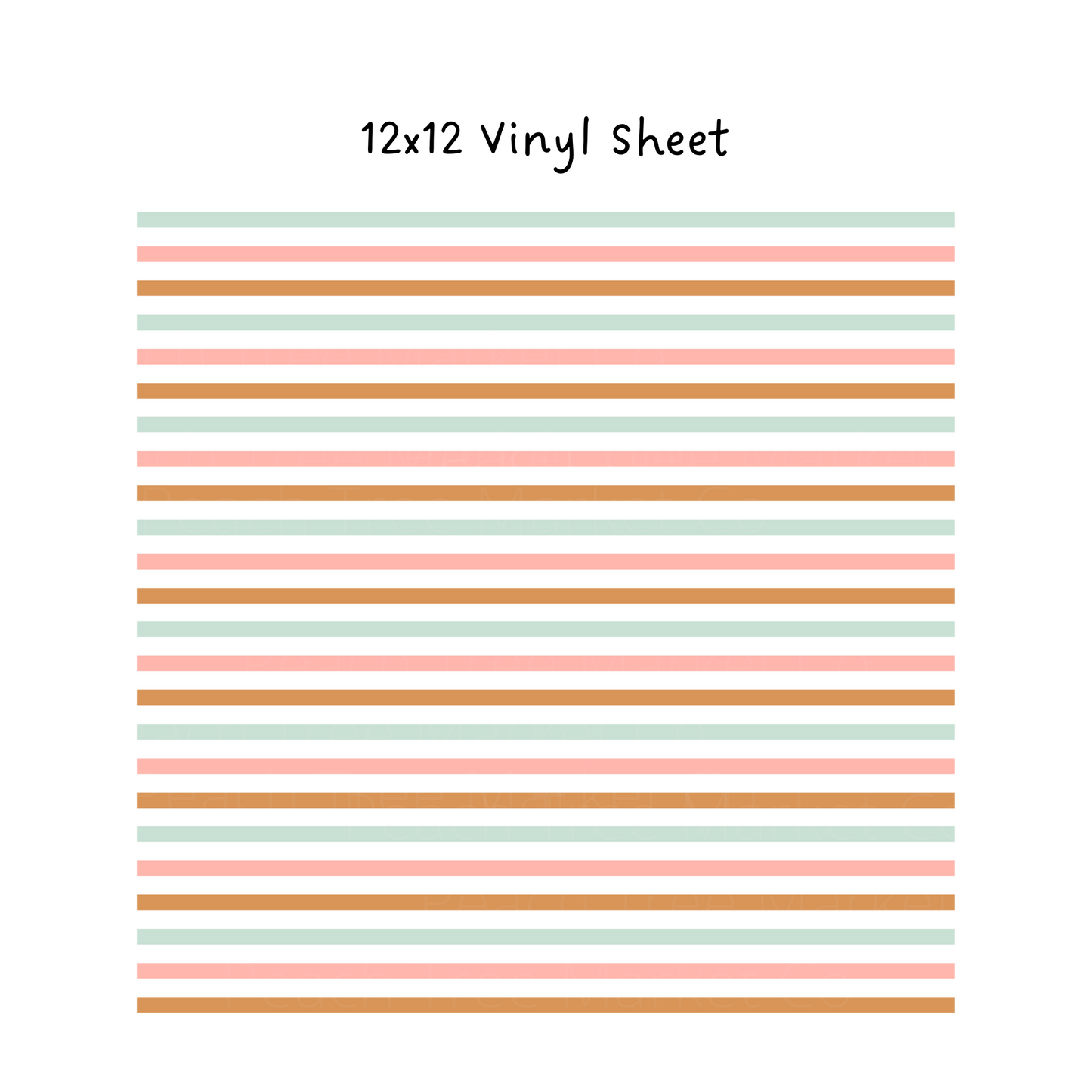Retro Pattern Vinyl 12x12 Sheet