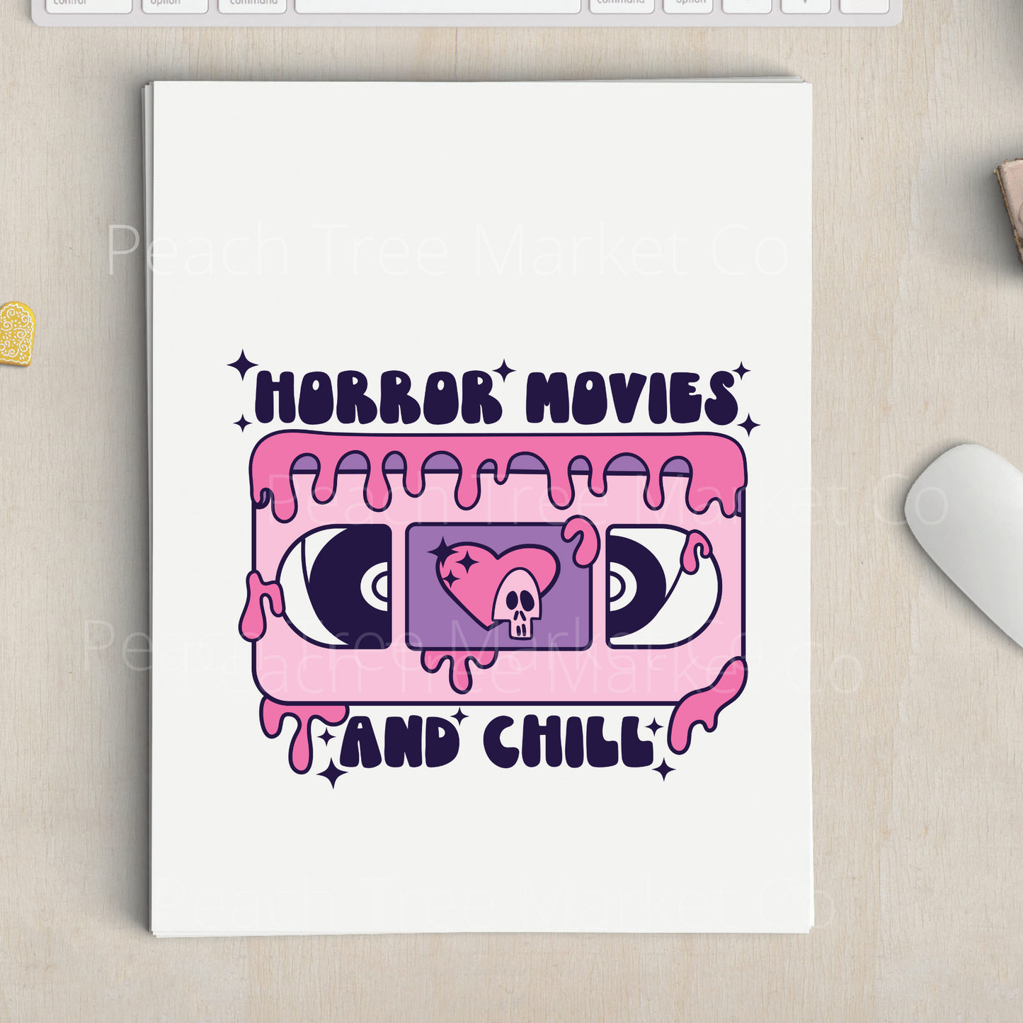 Horror Movies Sublimation Transfer