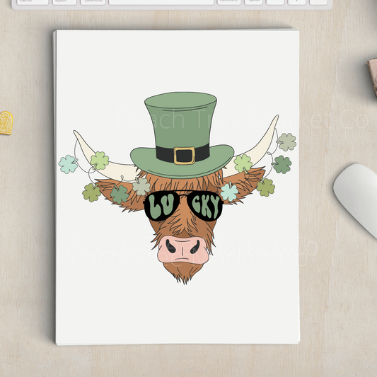 Lucky Cow Sublimation Transfer