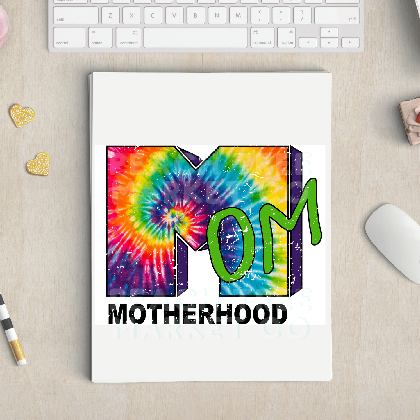 Mother Hood Ready To Press Sublimation Transfer