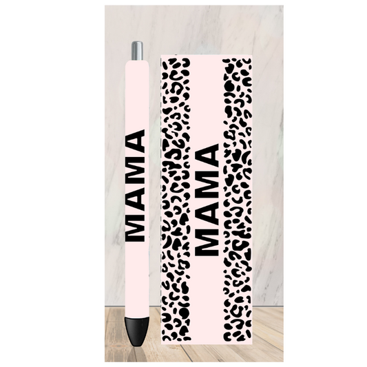 Mama Leopard Pen Wrap
