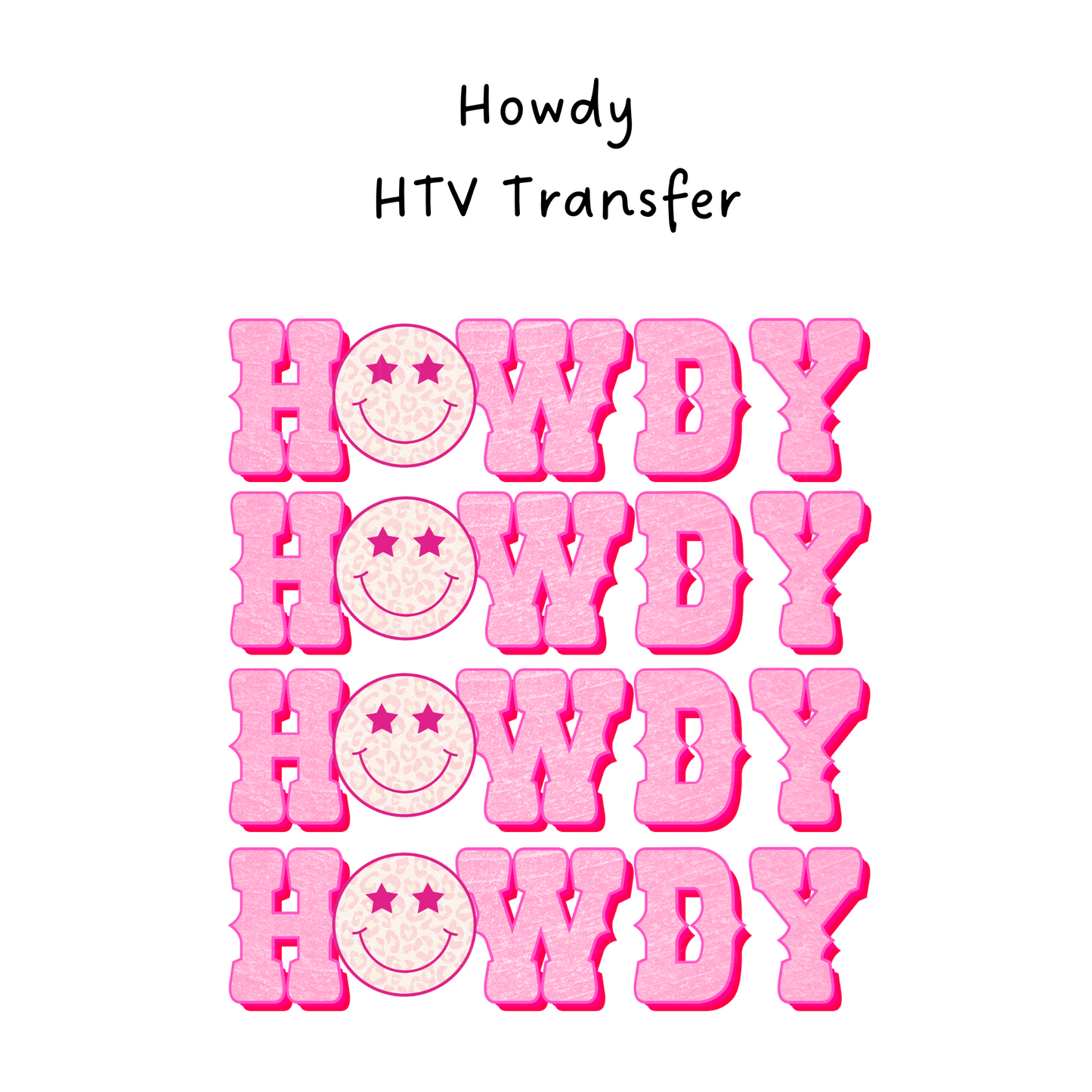 Howdy HTV Transfer