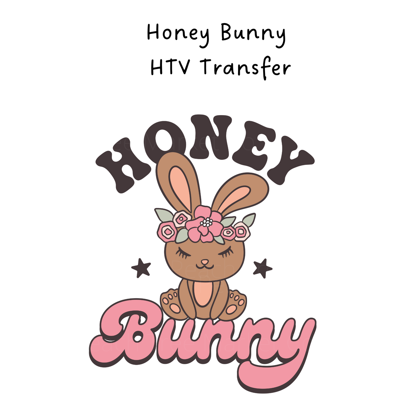 Honey Bunny HTV Transfer