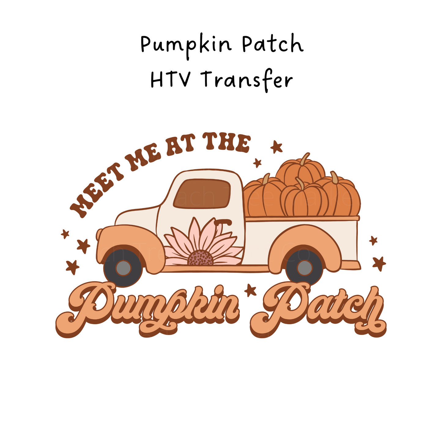 Pumpkin Patch HTV Transfer