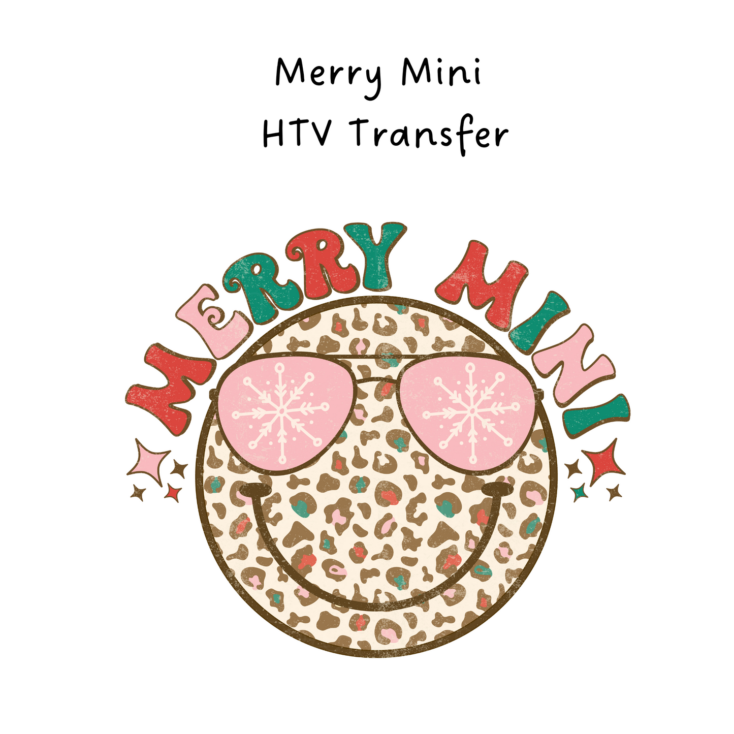 Merry Mini HTV Transfer