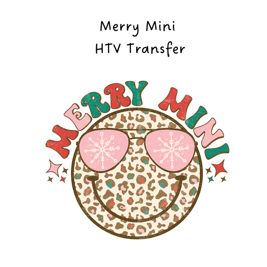 Merry Mini HTV Transfer