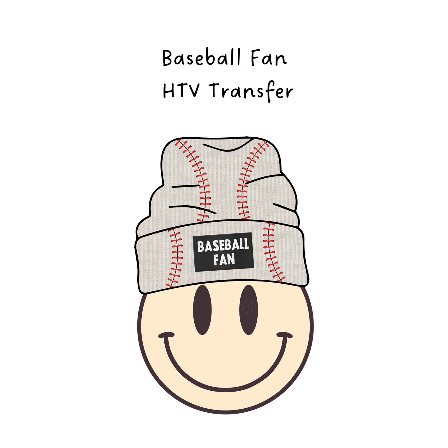 Baseball Fan Cold Cup or Beer Glass Decal