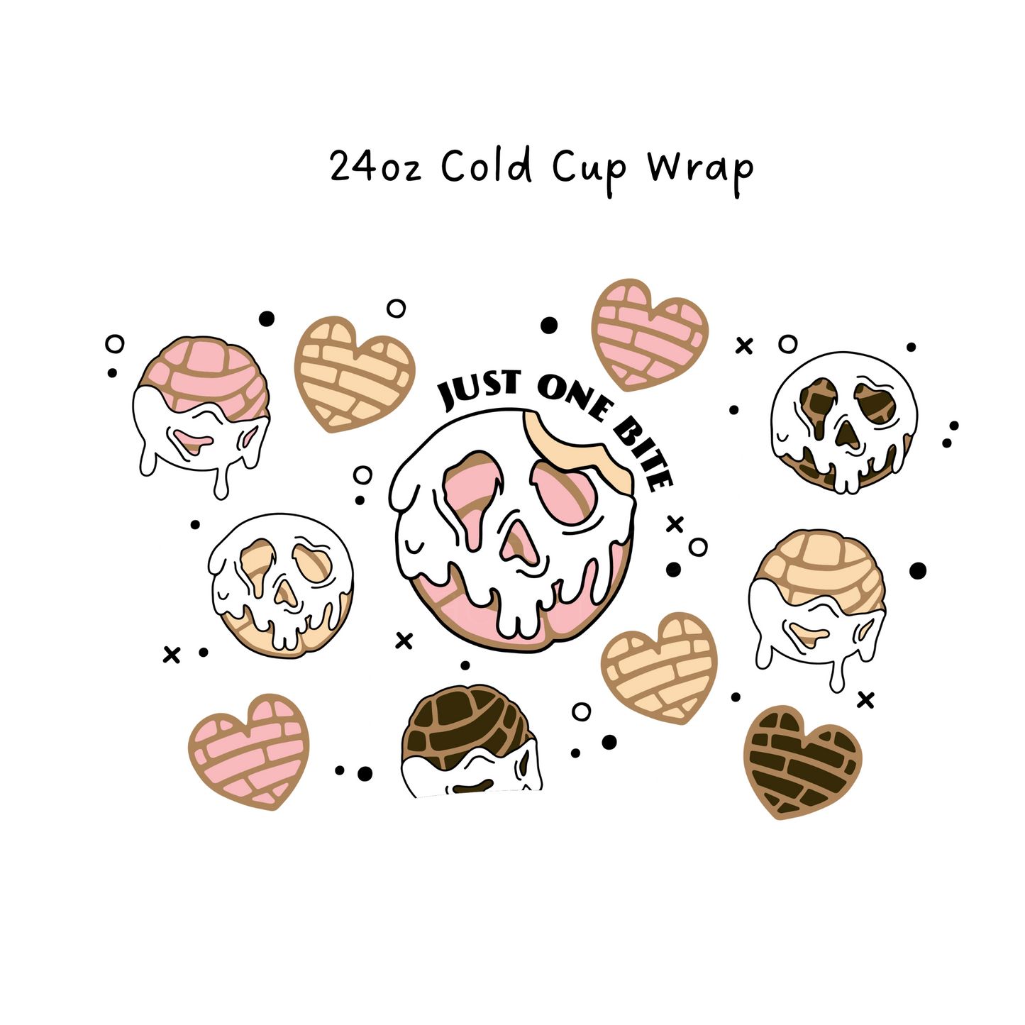 Just One Bite 24 OZ Cold Cup Wrap