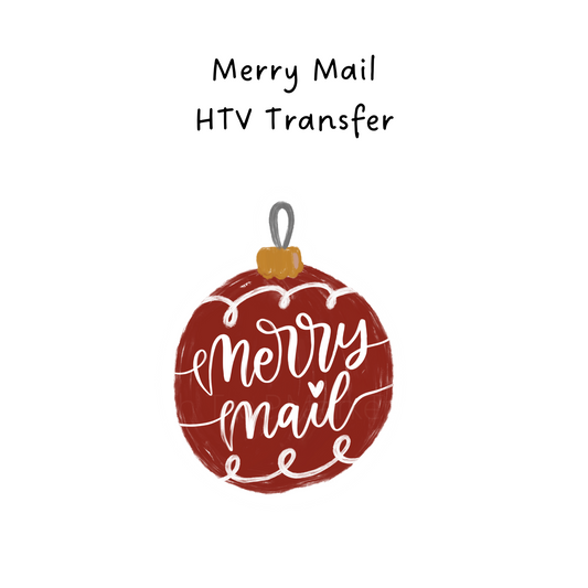 Merry Mail  Packaging Sticker